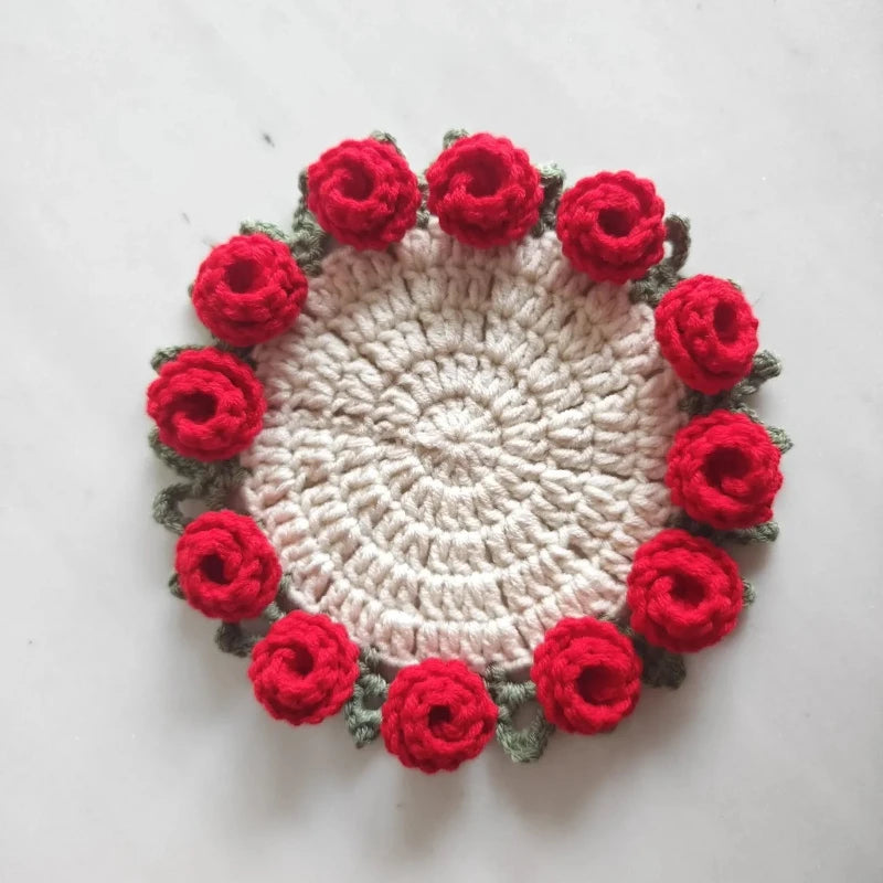 Handmade Crochet Coaster